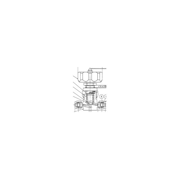 フジキン SUS鋼製メタルダイヤフラムバルブ＿16．2MPa＿FUDF-916G FUDF-916G-12.7-PI 1点