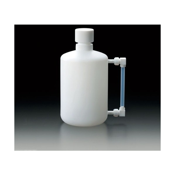 フロンケミカル ＰＦＡ回転成型大型細口瓶（液面計付）５Ｌ NR1685-001