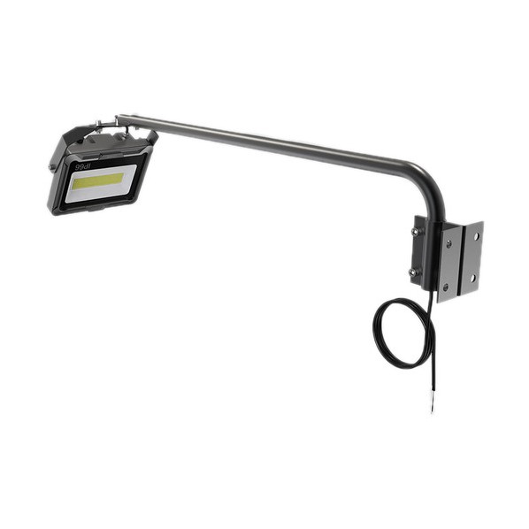 グリーンクロス アーム式LED看板灯 LD-K6B 7000LM ブラック 6300054833 1個
