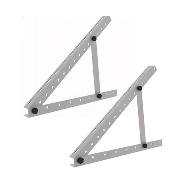ソーラーパネル架台 100～200cmパネル対応 10～60℃ 角度調節可 高強度 6300051880 1台
