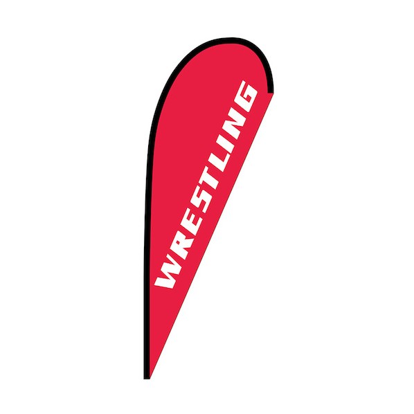 のぼり Pバナー中 WRESTLING No.29789 W1000×H2800 6300048734 1枚|DIY FACTORY ONLINE SHOP