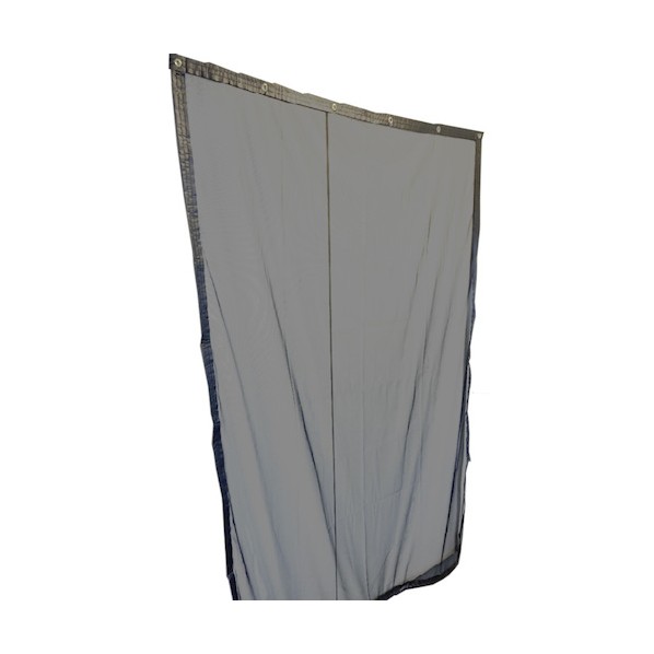 忌避剤入間仕切りカーテン 5×3m 6300046258 1枚