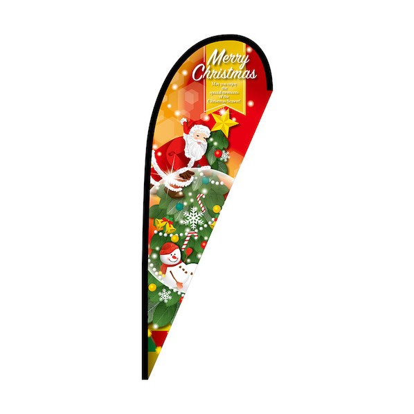 グリーンクロス のぼり Pバナー中 MerryChristmas スノードーム No.25835 W1000×H2800 6300048700 1枚|DIY FACTORY ONLINE SHOP