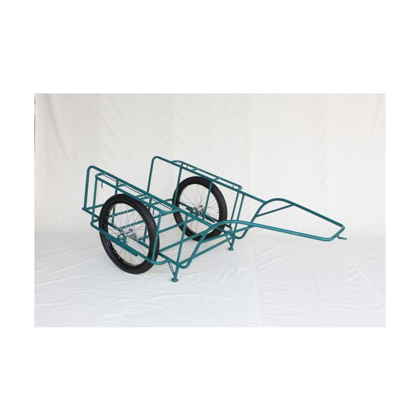 ※法人専用品※ハラックス スチールリヤカー 荷台サイズ:幅84cm×長さ120cm SSR-3N 1台