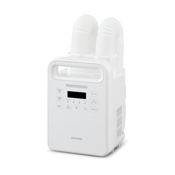 ※法人専用品※ 297871 ふとん乾燥機 ハイパワーツインノズル ホワイト FK-WH2-W 1点｜DIY FACTORY ONLINE SHOP