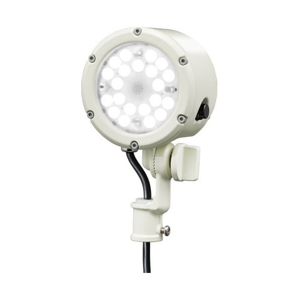 小型LED投光器 （14W/中角/昼白色/白） オフホワイト E30014M/NSAN9/W 17,490円