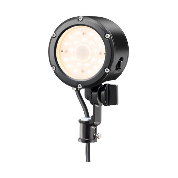 小型LED投光器 （14W/広角/電球色/黒） ブラック E30014W/LSAN9/BK 17,490円