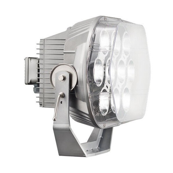 LED投光照明器（耐振形、380W印字機、中角形） グレイメタリック E31222M/NSAN2