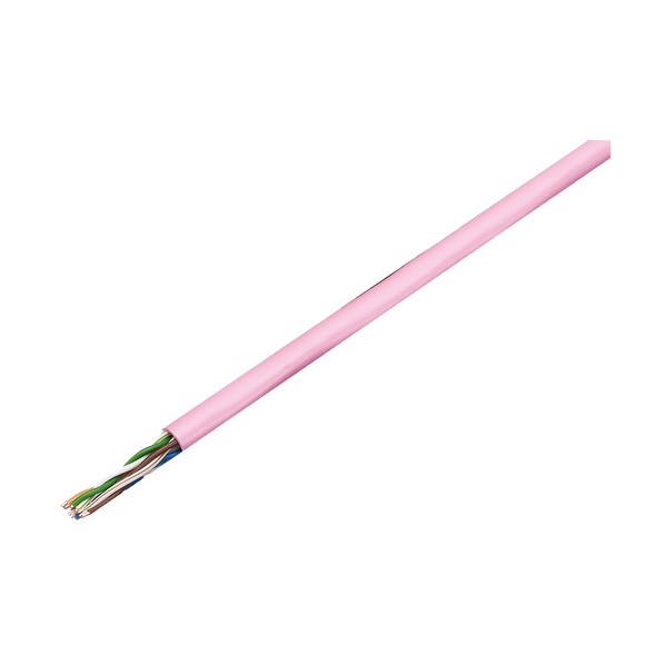 Cat5e ローカルエリアネットワーク有線テレビ TPCC5 0.5X4P PINK JP 300M