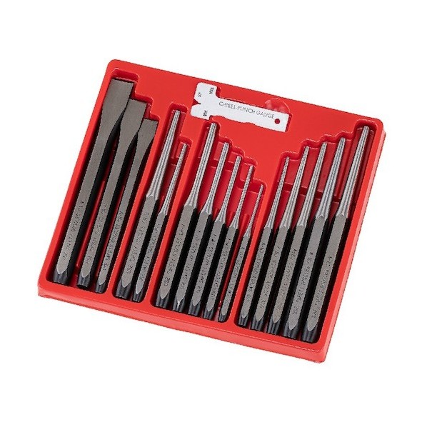 16PCS ポンチ絵\u0026チゼルセット JTC7113 1点