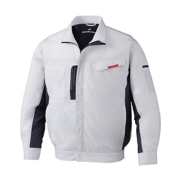 空調服長袖ブルゾン シルバ- 4L 87090-036-4L 1点