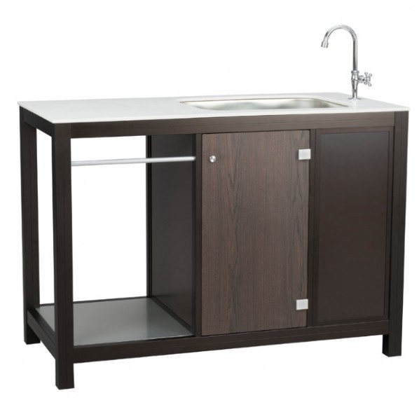※法人専用品※オンリーワンクラブ 園地シンク マニフィーク マニフィーク W800 木材赤銅色 GM3-TAM-C 1個