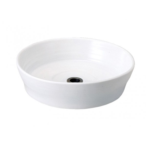 オンリーワンクラブ エッセンスガーデン ガーデンパン 排水金具クローム付 白 IB3-GE327041 1個|DIY FACTORY ONLINE SHOP