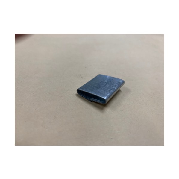 オーバーラップシール メッキ 0.6T×19W×25L KKOVSEAL-GE-06X19X25 1000個