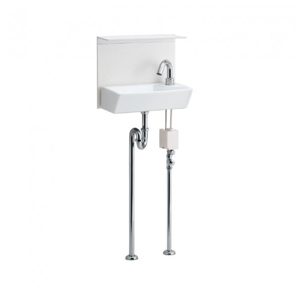 オンリーワンクラブ ハンドウォッシュユニット HE-003 壁付床排 ホワイト KN4-HE003D-S17 1セット 84,095円