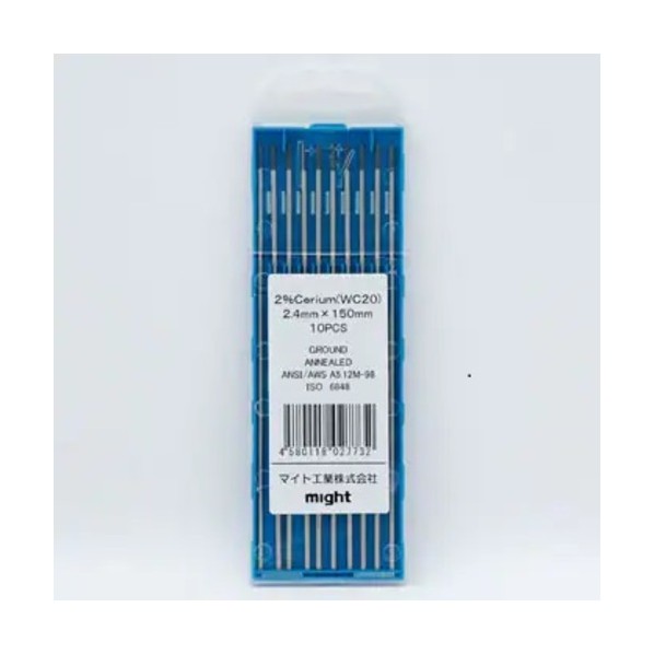 マイト工業2%セリウム入りタングステン電極棒10150|DIY FACTORY ONLINE SHOP