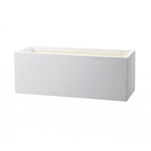 オンリーワンクラブ ファイバープランター ラムダスリム ホワイト80 YA3-F012W80E 1個｜DIY FACTORY ONLINE SHOP