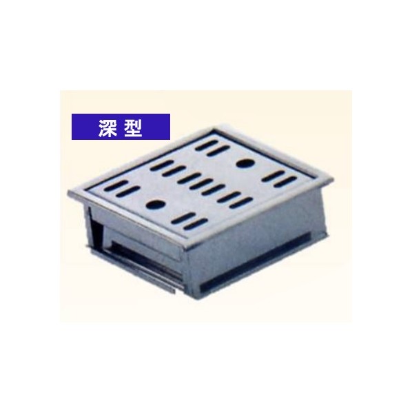 ※法人専用品※東洋アルチタイト産業 枠付き排水目皿 深型 FM15-15D 1点