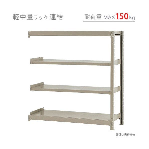 ※法人専用品※北島 軽中量150K連結W1200XD300XH1200アイボリー4段 T150R120301204 1点|DIY FACTORY ONLINE SHOP