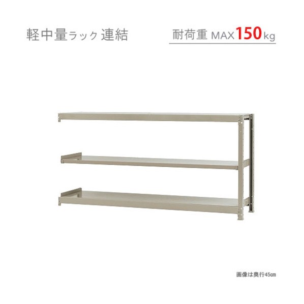 ※法人専用品※北島 軽中量150K連結W1800XD450XH900アイボリー3段 T150R18045903 1点|DIY FACTORY ONLINE SHOP
