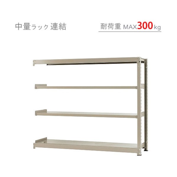 ※法人専用品※ 中量300K連結W1800XD600XH1500ニューアイボリ—4段 T300R180601504 1点|DIY FACTORY ONLINE SHOP