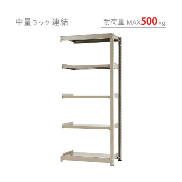 中量500K連結W900XD600XH2100ニューアイボリ―5段 T500R90602105 1点
