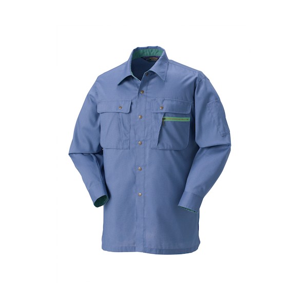 長袖シャツ パープル L L パープル 25011-780-L