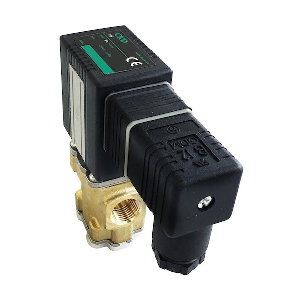 CKD 直動式2界面電磁弁（マルチ相応う［［R上］］） FFB-3206A5Q3C2-B 1点