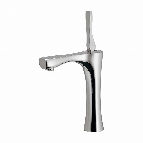 カクダイ(KAKUDAI) 水栓金具 シングル生き胆立水栓（真っただ中） KAGURA（カグラ） 716-904 1個