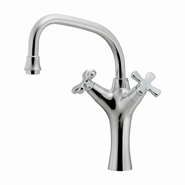 カクダイ(KAKUDAI) 2ハンドル混合栓 150-422 1個|DIY FACTORY ONLINE SHOP