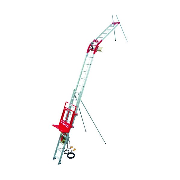 ※法人専用品※アルインコ 荷揚げ機ソーラーリフトCセット UP100S-C-2F 1