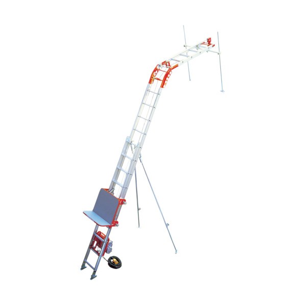 ※法人専用品※アルインコ 積み降ろす機「力強さほうき星」3階用フルセット UP103P-Z-3F 1