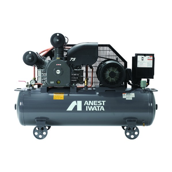 ※法人専用品※アネスト岩田 岩田 レシプロコンプレッサ(タンクマウント・オイルタイプ) 50Hz TLP22EG-10M5 1点|DIY FACTORY ONLINE SHOP