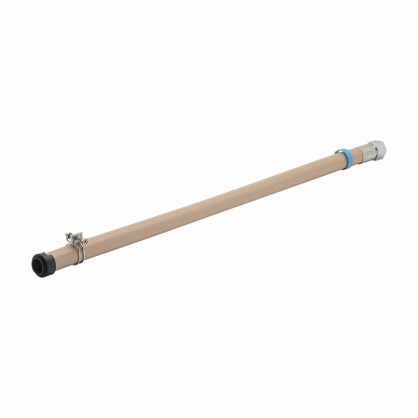 配管継手 強化ガスホースS型片側フリー（都市ガス用） 長さ2000mm 440-21-13200 1個