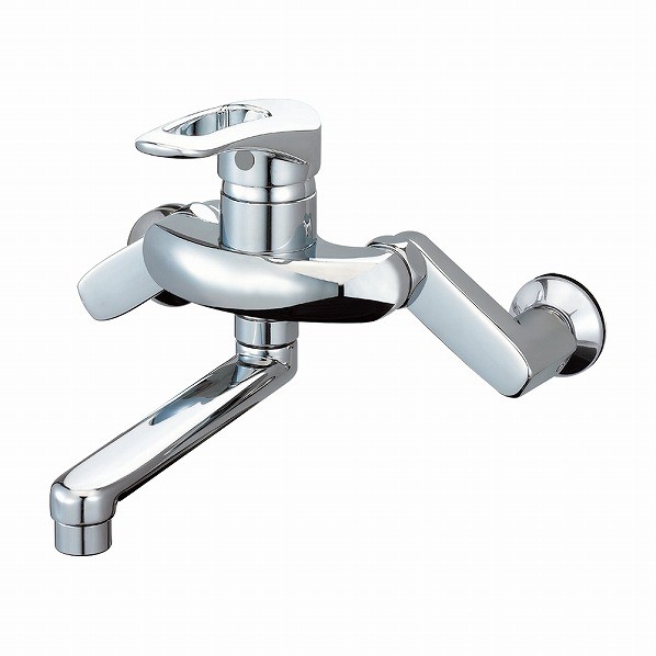 カクダイ シングルレバー混合栓 192-306 1個