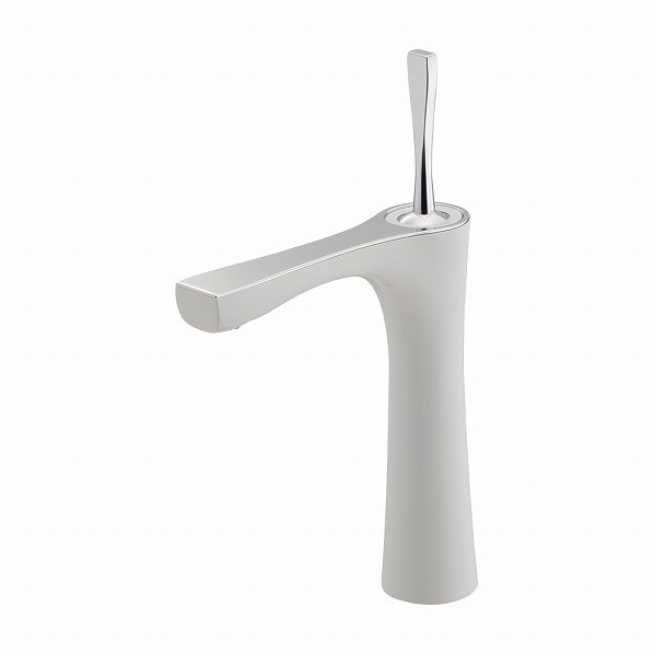 水栓金具 シングルレバー混合栓(ミドル) KAGURA(カグラ) 183-312-W 1個|DIY FACTORY ONLINE SHOP