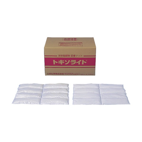 エム・エーライフ 油吸着材 トキソライト(液体毒劇物対応) 約400x約600mm (20袋入) TL-60 20袋|DIY FACTORY ONLINE SHOP