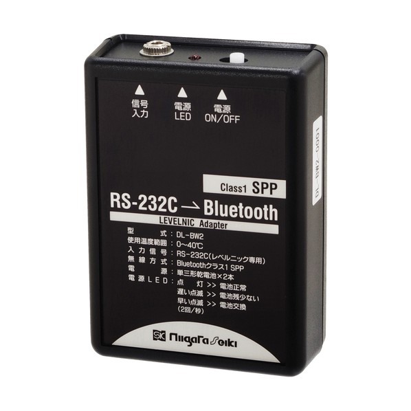 高精度デジタル水準器 レベルニック用 無線アダプタ（受信機端子USB-A） DL-BW2(USB) 1台