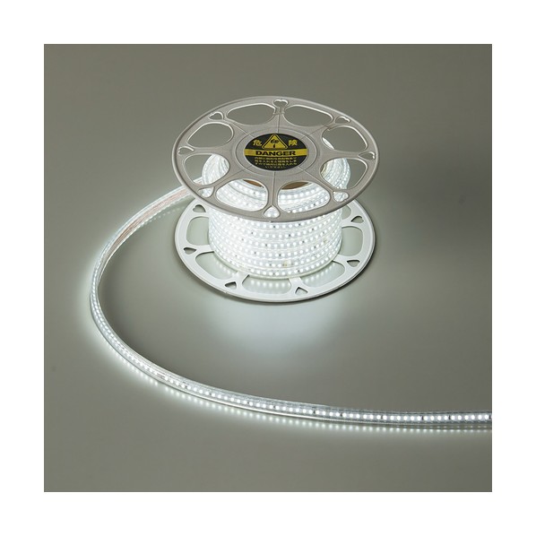 LED縄索ともし火(片面発する印字機) LED発する色:白 長さ20m 275013 1点