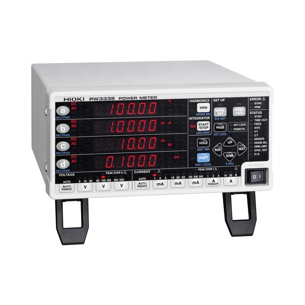 HIOKI パワーメータ 3点書類付 PW3335-02SYORUI3TENTUKI 1個