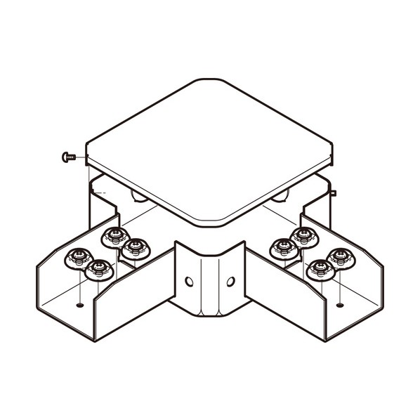 分岐ボックス スーパーダイマ SD-DB7L 1個