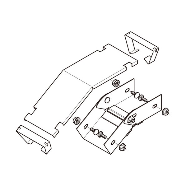 上下自在継ぎ金具 DO-10VF 1個
