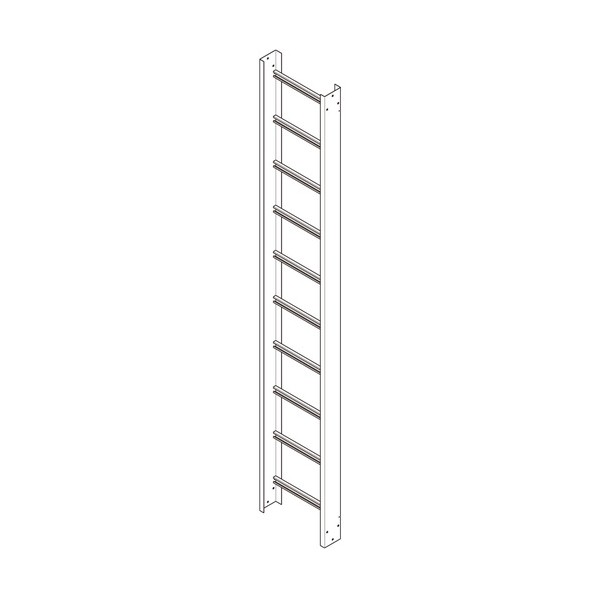 ※法人専用品※ネグロス電工 直線ラック 12R60 1点｜DIY FACTORY ONLINE SHOP