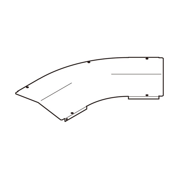 水平ベンド屋根形カバー SD SD-CVA345Y|DIY FACTORY ONLINE SHOP