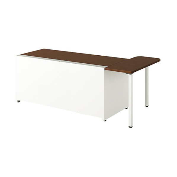 ※法人専用品※ナイキ マネージャー用デスク ダークウォールナット MF2010KST-WWN 1台|DIY FACTORY ONLINE SHOP