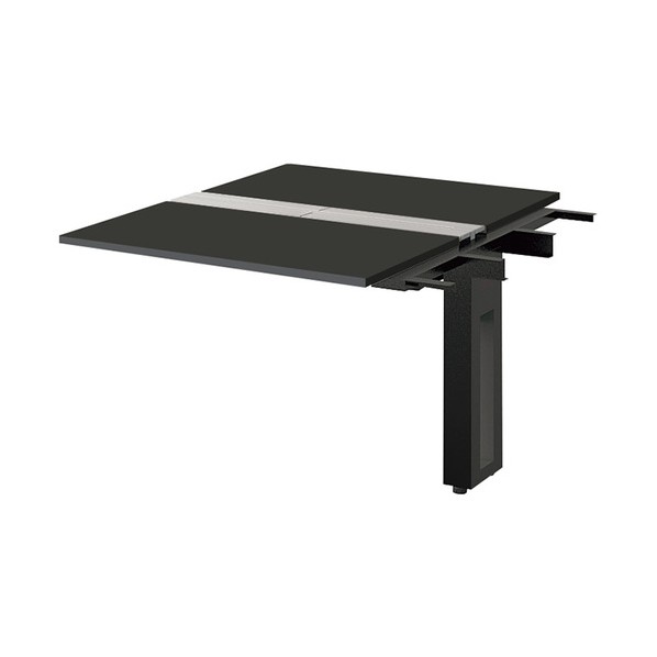 ※法人専用品※ナイキ 大型ベンチテーブル(連結型)(両面タイプ) 天板:ブラック/本体:ブラック RXFN1214R-BBT 1台|DIY FACTORY ONLINE SHOP
