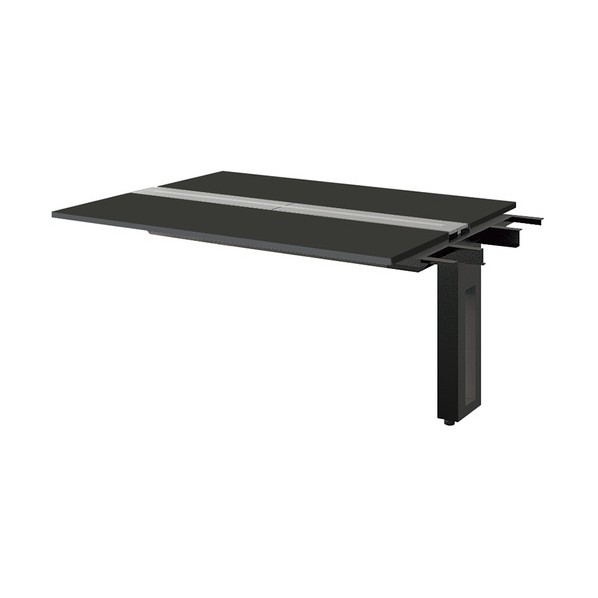 大型長椅子時刻表（繋ぎ合わせる型）（両面印字機） 天板：黒いこと／本体：黒いこと RXFN1612R-BBT 1台