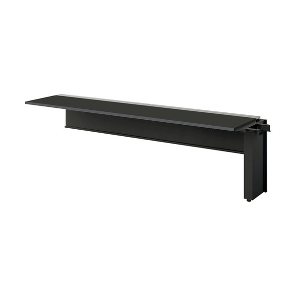 大型長椅子時刻表（繋ぎ合わせる型）（片面印字機） 天板：黒いこと／本体：黒いこと RXFN2406R-BBT 1台