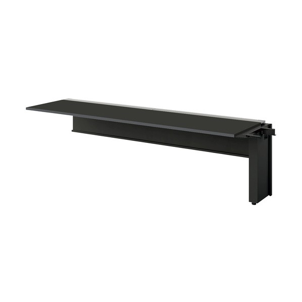 大型長椅子時刻表（繋ぎ合わせる型）（片面印字機） 天板：黒いこと／本体：黒いこと RXFN2407R-BBT 1台
