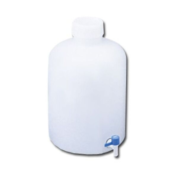 ニッコー レバーコック付瓶 広口丸型 50L 1036-08 1本